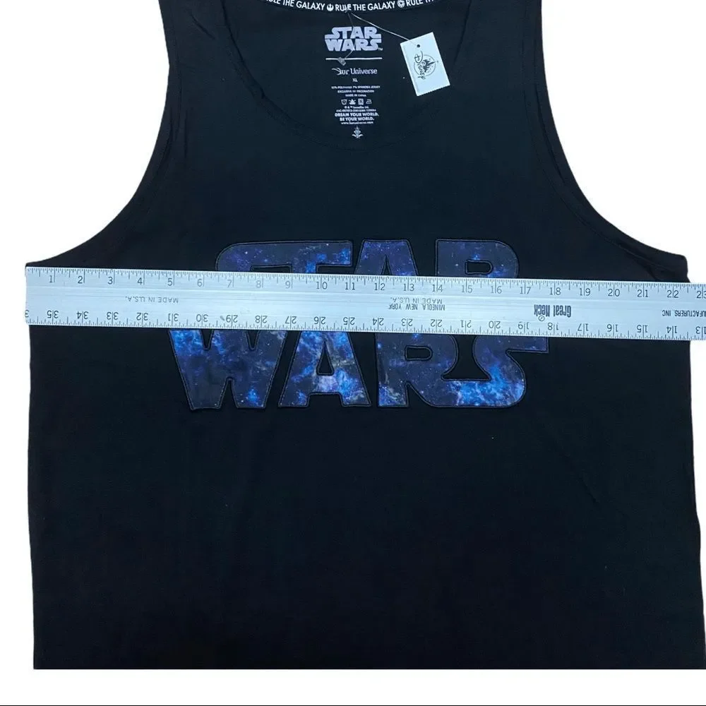 Star Wars Top Adult XXL Galaxy Logo Tank by Our‎ Universe Unisex